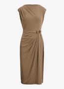 Ralph Lauren Midi jurk met gespdetail