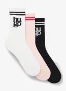 HUGO Sokken met logo in 3-pack