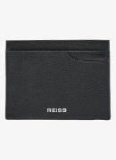 Reiss Hugo pasjeshouder van leer met structuur