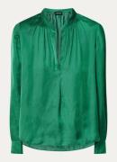 Zadig&Voltaire Tink tuniek van satijn met plooidetail