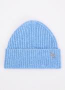 Les Deux Ribgebreide muts in alpaca wolblend