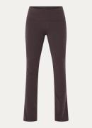 SKIMS Cotton Jersey Foldover mid waist flared fit loungebroek