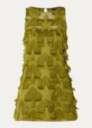 French Connection Miley mini jurk met franjes