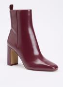 Steve Madden Adelisa enkellaarsje met lakfinish