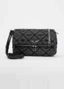 Zadig&Voltaire Rock II schoudertas met quilt patroon en afneembare sch...