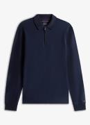 Tommy Hilfiger Regular fit polo met halve rits