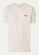 Obey Eyes Open Mind Open T-shirt met logo- en backprint