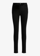 Ralph Lauren High waist cropped skinny jeans met gekleurde wassing