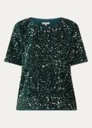 Expresso Top met pailletten