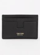 TOM FORD Pasjeshouder van kalfsleer met logo