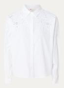 Levi's Janie blouse met broderie