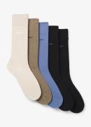 BOSS Sokken met logo in 5-pack