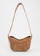 Zadig&Voltaire Baby Jane schoudertas van suède met verstelbare schoude...