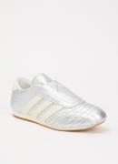 Adidas Taekwondo sneaker van leer met metallic finish
