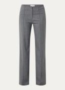 Josephine & Co High waist flared pantalon met streepprint