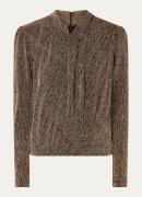 IRO Ysane top met lurex en strass