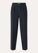 Fifth House Lizzy high waist tapered fit pantalon met persplooi