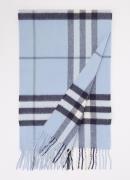 Burberry Sjaal van kasjmier met ruitdessin 170 x 30 cm