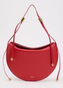 FURLA Moonstone M schoudertas van kalfsleer met verstelbare schouderri...