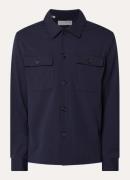 Selected Lorent regular fit overshirt met borstzakken