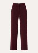 Dante 6 Noemia high waist straight fit pantalon met lurex