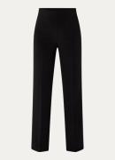 Joseph Ribkoff High waist straight fit pantalon met persplooi