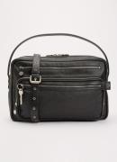 Acne Studios Schoudertas van kalfsleer met afneembare schouderriem