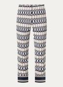 Joseph Ribkoff High waist slim fit pantalon met print