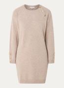 Gerard Darel Loma fijngebreide mini jurk van wol