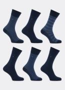 Tommy Hilfiger Sokken met logo in 6-pack giftbox