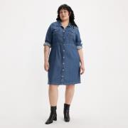 Robe chemise en jean