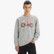 Sweat col rond ample Batwing moto
