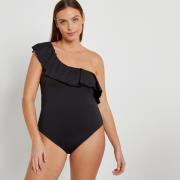 Maillot de bain 1 pièce asymétrique