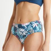 Bas de maillot de bain culotte haute floral