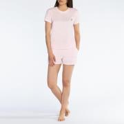 Pyjashort manches courtes en éponge Pastel