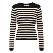Pull col rond en fine maille
