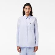 Chemise oversize en popeline de coton