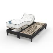 Ensemble relaxation sommier + matelas ressorts