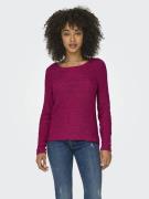 Pull fine maille col bateau