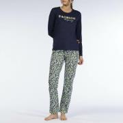 Pyjama manches longues en coton