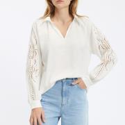 Blouse manches ajourées LORY