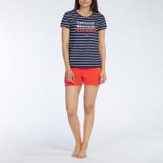 Pyjashort manches courtes en jersey Baignade