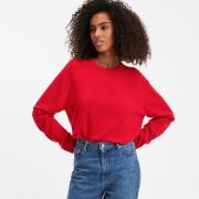 Pull en laine col rond en fine maille