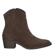 Bottines santiags en cuir