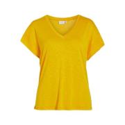 T-shirt fluide col V