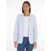 Veste blazer fines rayures boutonné