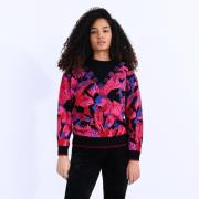 Pull  col rond motif jacquard