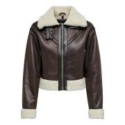 Blouson aviateur en simili