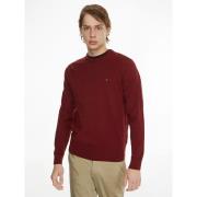 Pull col rond en coton pima et cachemire