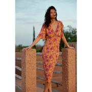 Robe mi-longue manches courtes RUTHY